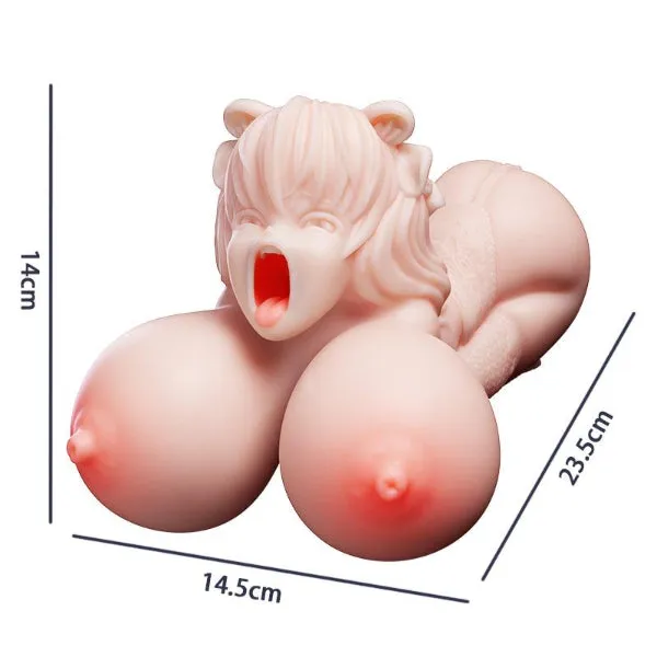 Male Sex Toys propinkup Propinkup 2 IN 1 Blowjob Anime Sex Doll Masturbator Fiona
