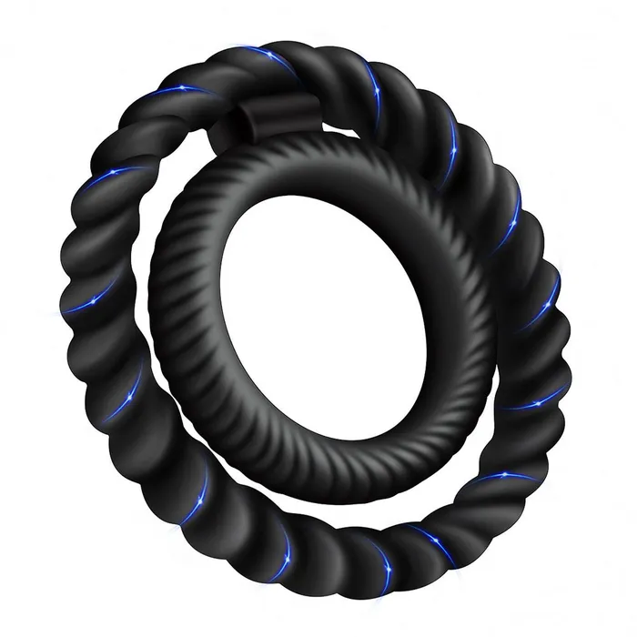 Male Sex Toys YOSPOSS Silicone Dual Penis Ring Stretchy Erection Enhancing Cock Ring Male Sex Toys YOSPOSS Silicone Dual Penis Ring Stretchy Erection Enhancing Cock Ring