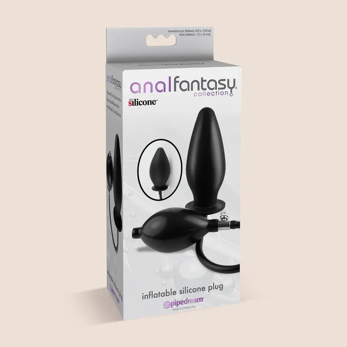 Pipedream Products Anal Anal Fantasy Inflatable Silicone Plug expandable plug Pipedream Products Anal Anal Fantasy Inflatable Silicone Plug expandable plug