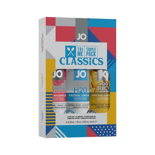 System Jo Vibrators System Jo Tri Me Triple Pack Classics Lubricants