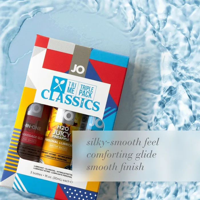 System Jo Vibrators System Jo Tri Me Triple Pack Classics Lubricants System Jo Vibrators System Jo Tri Me Triple Pack Classics Lubricants