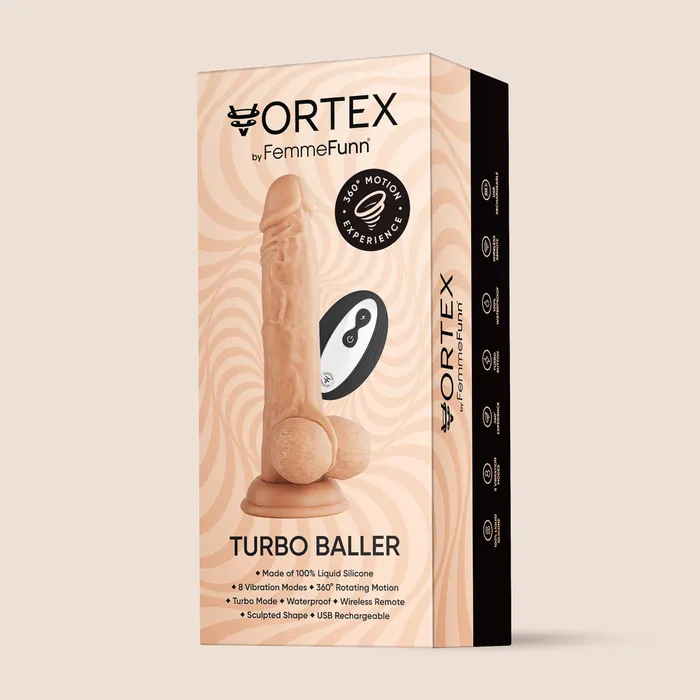 Vibrators Femme Funn Wireless Turbo Baller 360 degree gyrating motion vibration Vvole LLC Vibrators Femme Funn Wireless Turbo Baller 360 degree gyrating motion vibration Vvole LLC