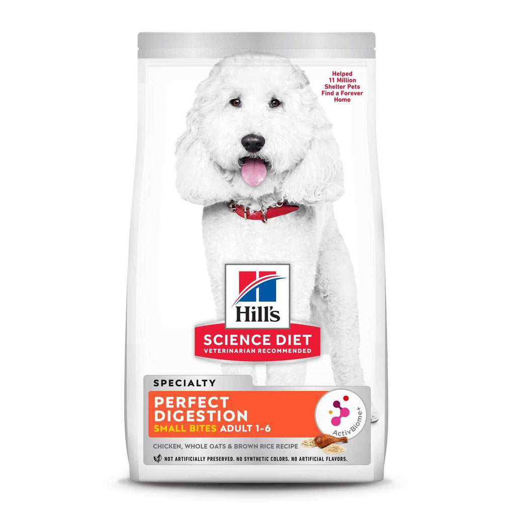 Adult Perfect Digestion Small Bites Chicken Dry Dog Food J13425