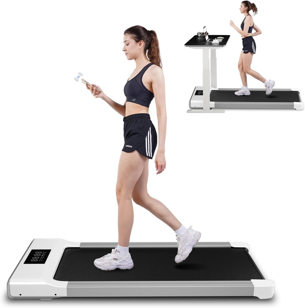 Walking Pad Under Desk Treadmill with Remote Control LED Display K836029