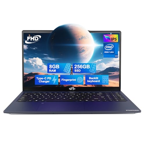 15.6 IPS FHD Laptop, 16GB RAM 1TB SSD Intel Pentium Quad Core N100, Backlit Keyboard Fingerprint B1225