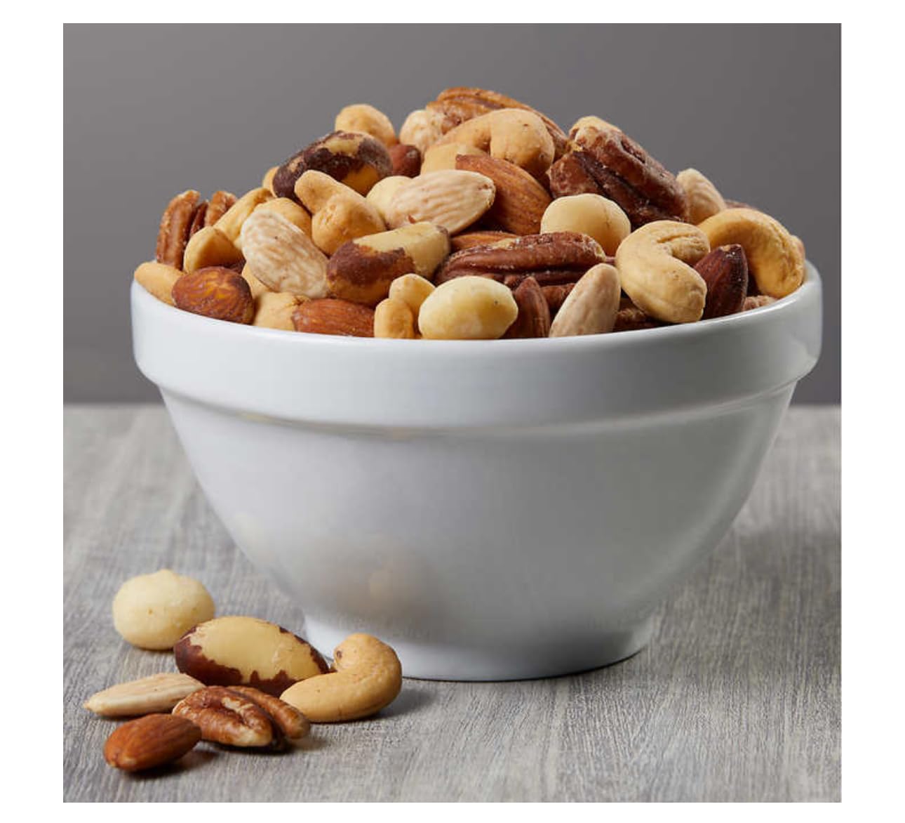 Salted Mixed Nuts, 2.5 lbs E376