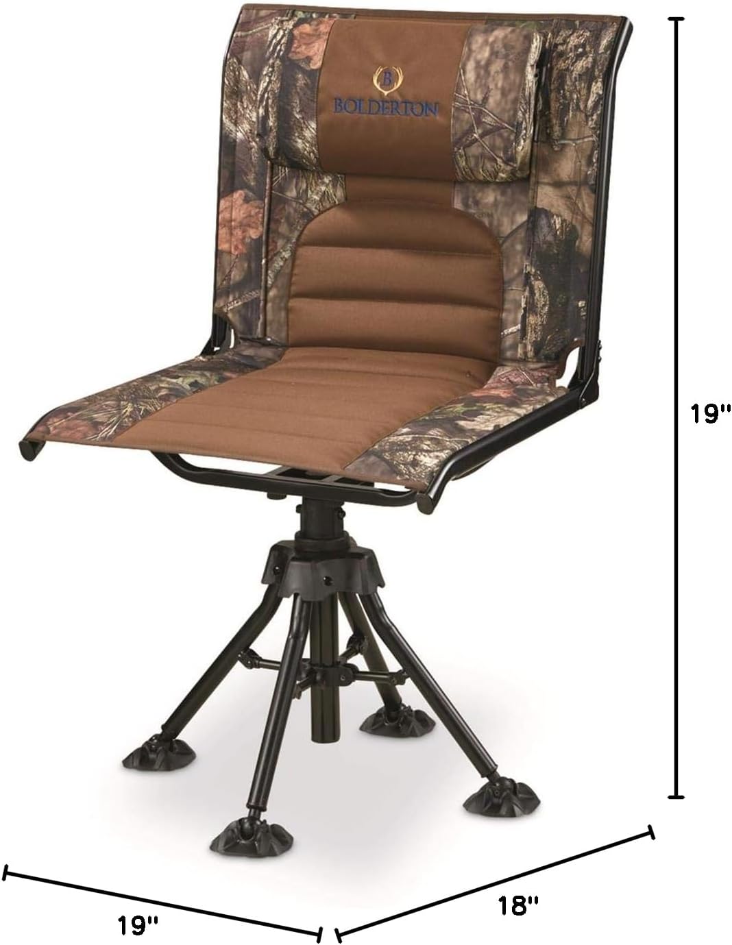 Camo Hunting Blind Chair with Padded Cushion A4589