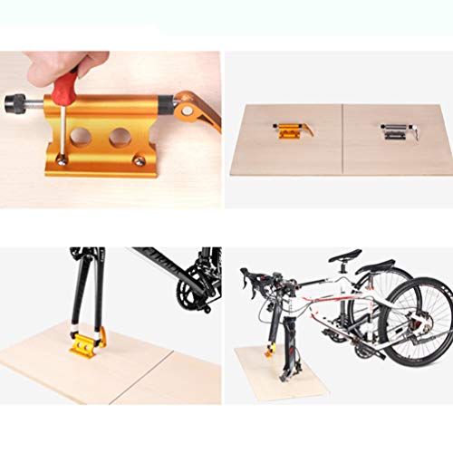Bicycle Fork Mount Bike Block Fork Mount Front Wheel Fork Fixing Holder Cycling Fork Rack Accessories A8985
