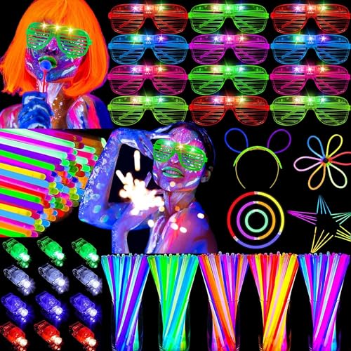 84PCS LED Glow Glasses V209299