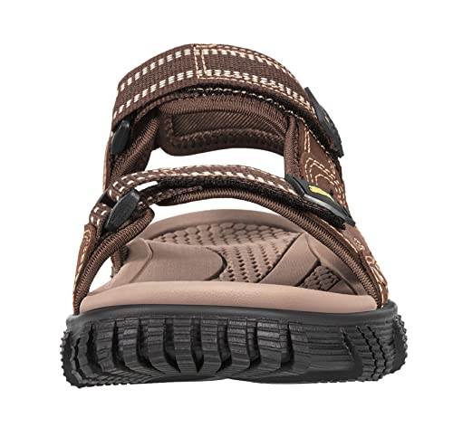 Men's Waterproof Leather Hiking Sandals E1259