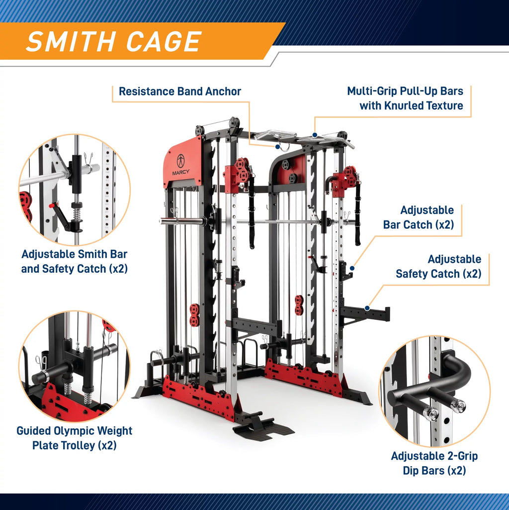 Smith Cage Home Gym System D5875