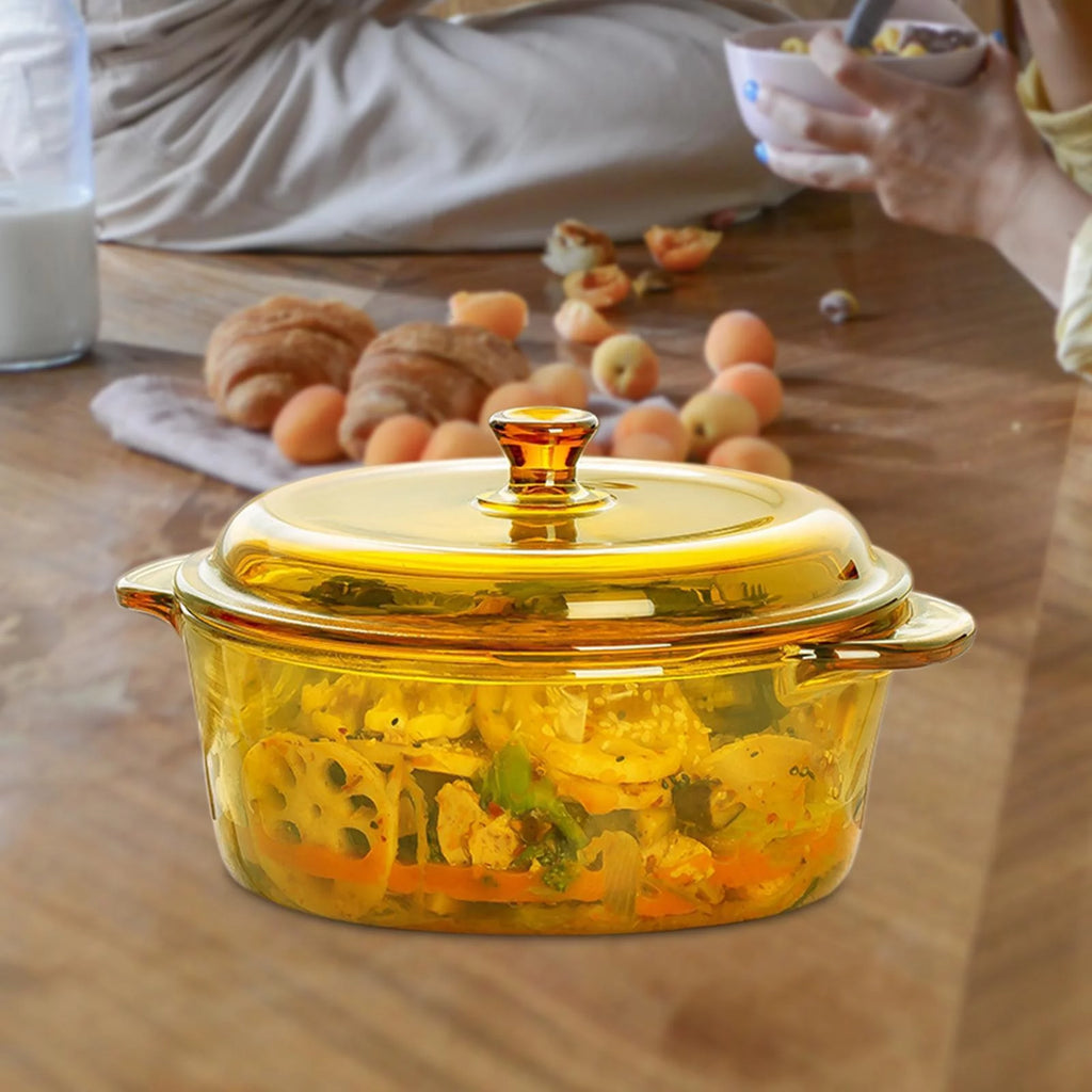 Glass Bowl with Lid 1.0L A251
