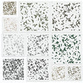 11.8inch Reusable Camouflage Stencil for Painting N365