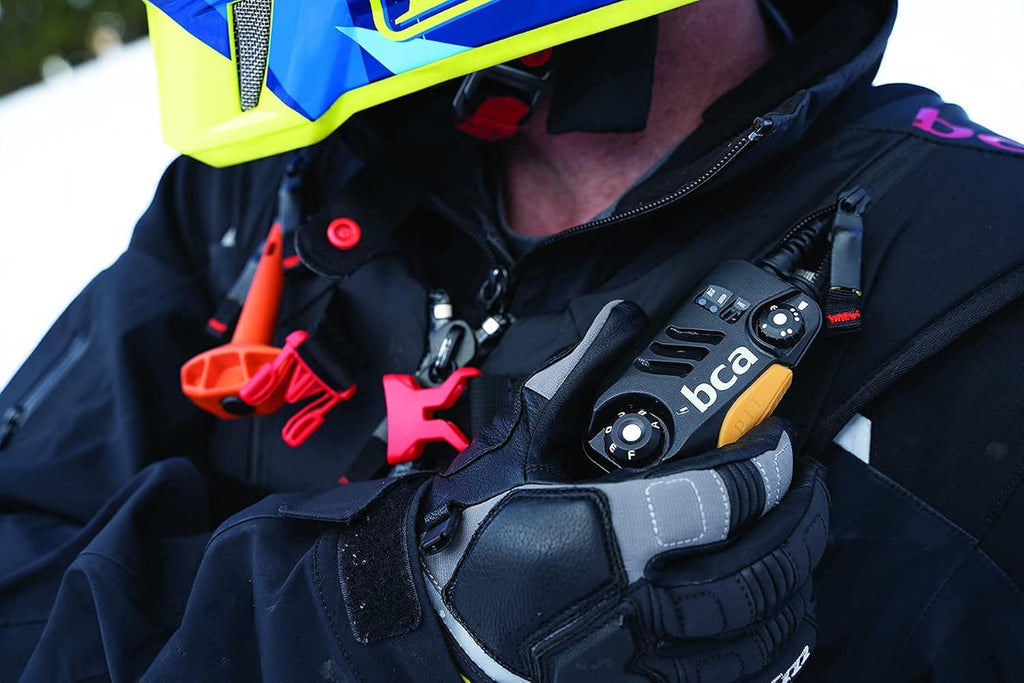 Black/Gold Two-Way FRS Radio & Avalanche Transceiver Beacon I653875