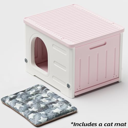 Plastic Cat House (Green) S680798