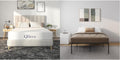 8 Inch Queen Size Bamboo Charcoal Memory Foam Mattress with Metal Platform Y54560