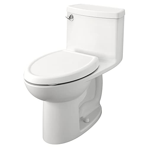 Compact 1-Piece Elongated Toilet with Seat, Linen E28743