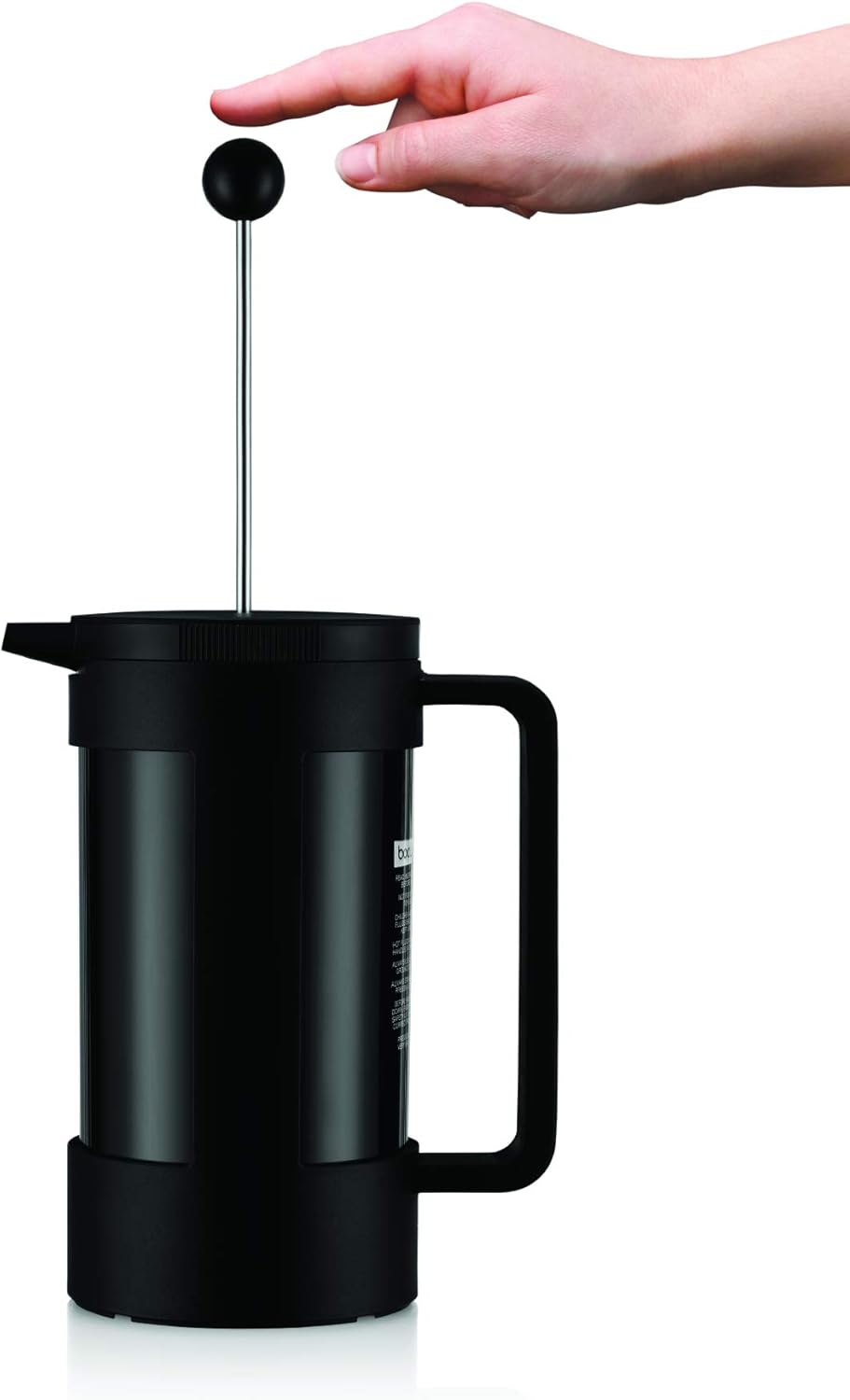 Black 34 Ounce French Press Coffee Maker Q9848