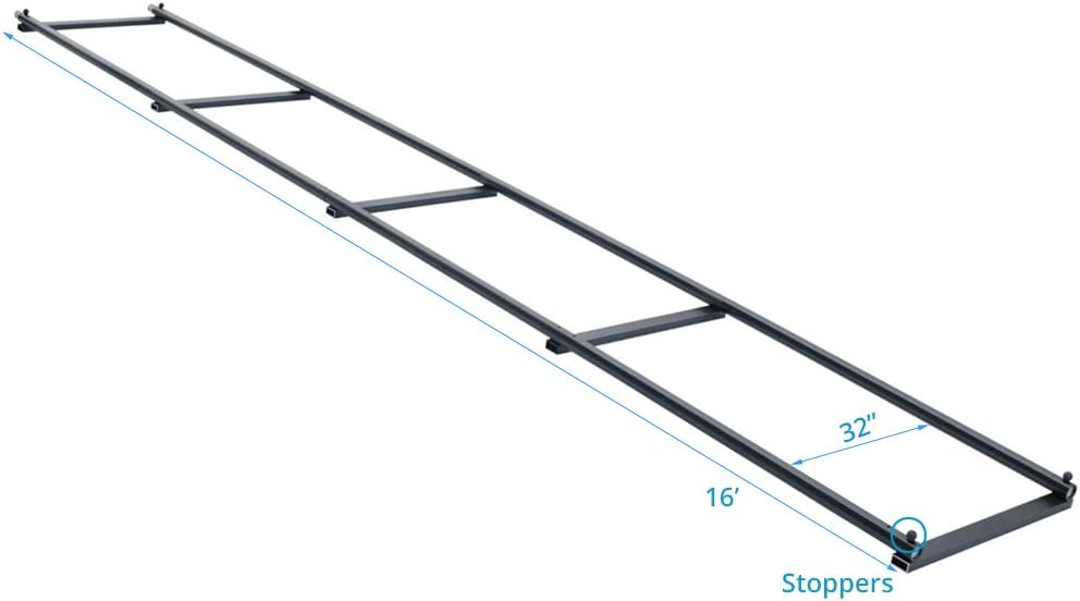 Heavy Duty 16ft Aluminium Tripod Dolly Rail Track System with Carry Bag X6154