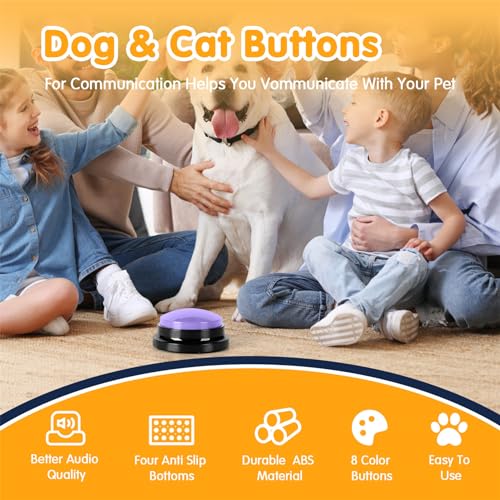 4-Pack Talking Pet Buttons A94784