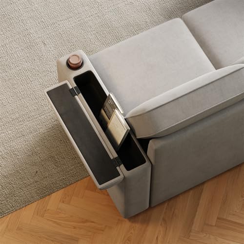 Black Sleeper Sectional Sofa with Pull Out Bed and Storage Chaise Y441169
