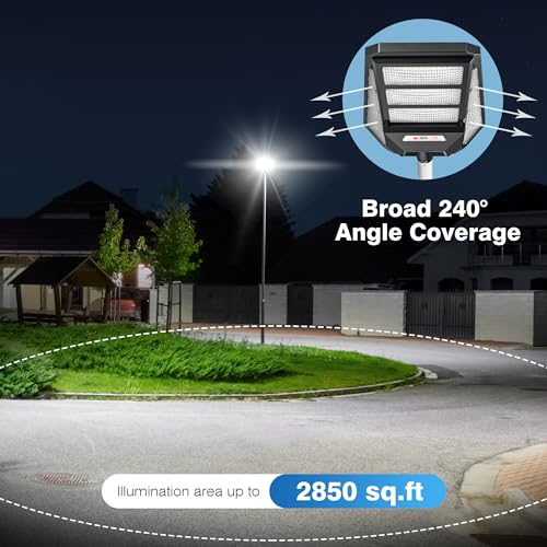2400W Solar Street Lights Outdoor Waterproof 7000K LED C2752