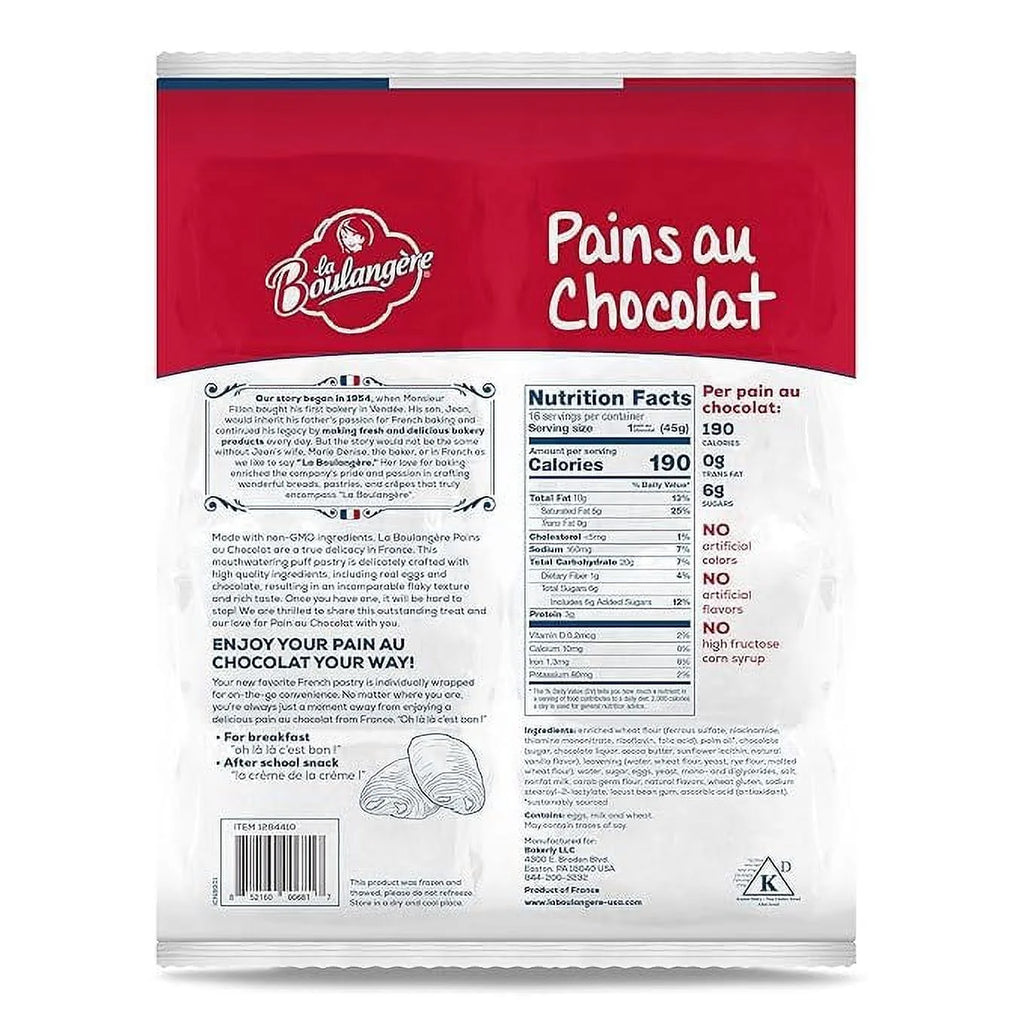 16-Count Chocolate Croissants C3131