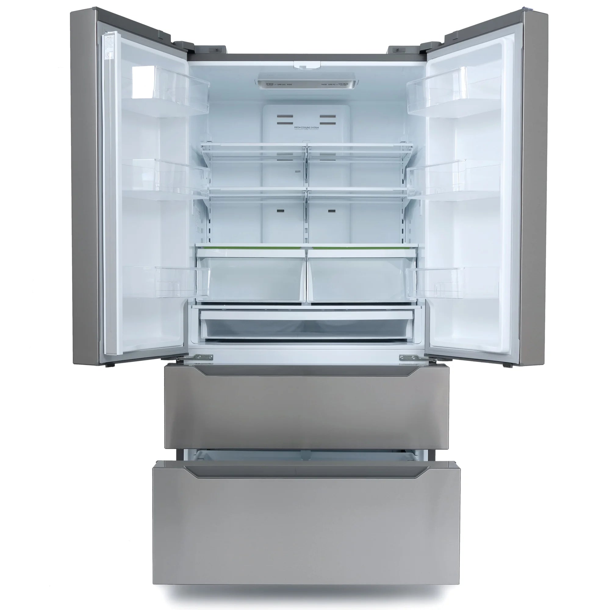 2 Piece Kitchen Appliance Package with Gas Range & French Door Refrigerator S153583