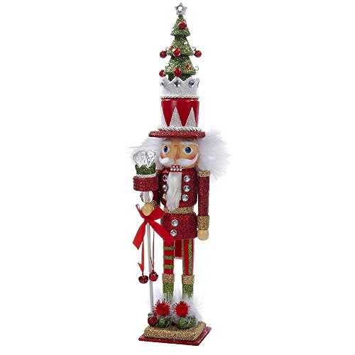 15-Inch Red and Green Nutcracker T562