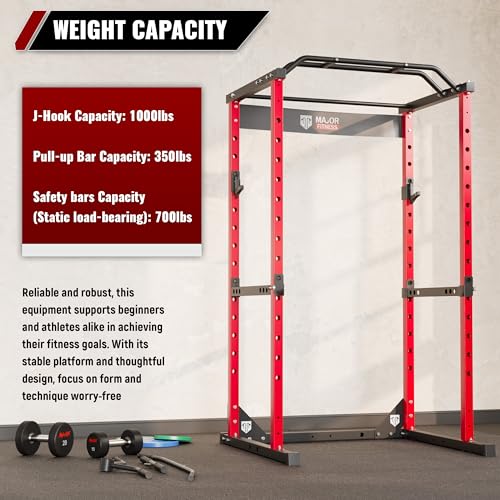 Power Cage Squat Rack 1200lbs Capacity Weight Cage Z8867
