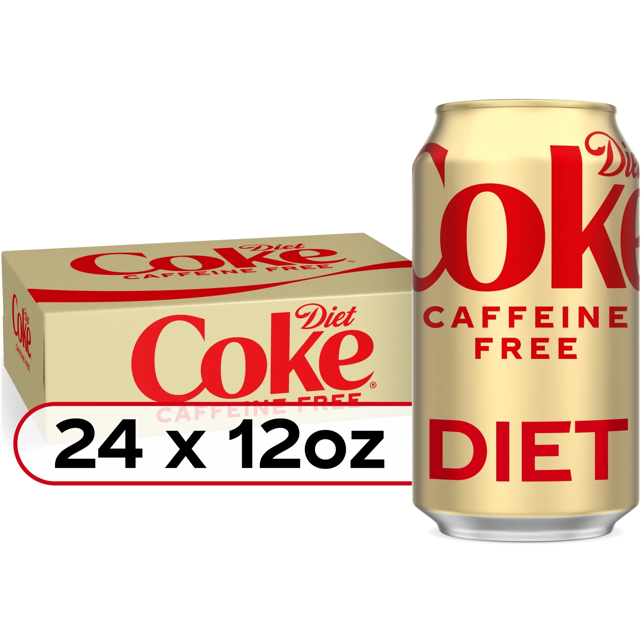 Caffeine Free Soda Pop, 12 fl oz, 24 Pack Cans F141