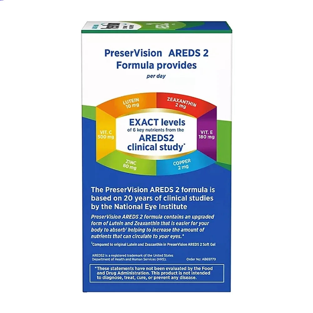 210 Softgels Eye Vitamin & Mineral Supplement K41127