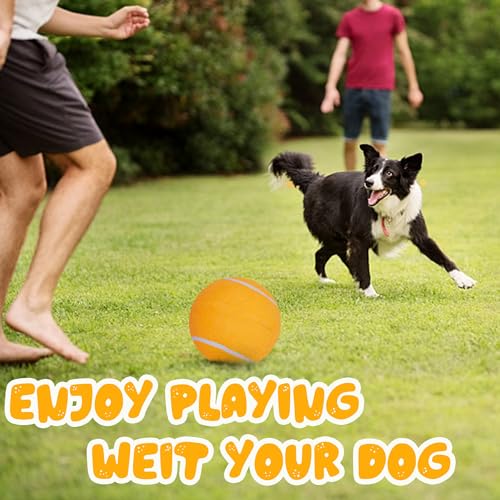 9.5" Giant Tennis Ball Dog Toy (Yellow) G9729