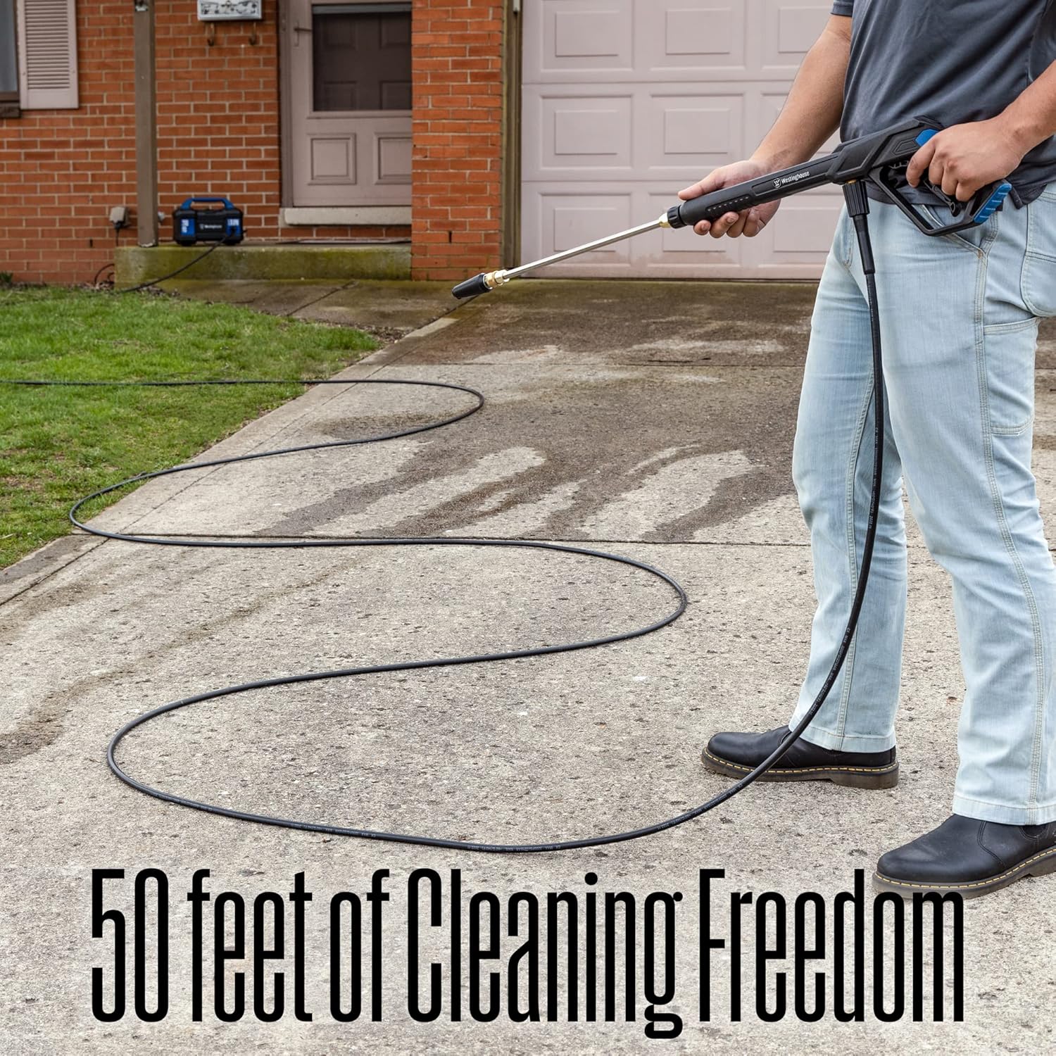 Electric Pressure Washer 2300 PSI 1.76 GPM with 50 ft Hose C789