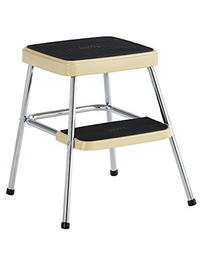 Yellow Steel Step Stool O403