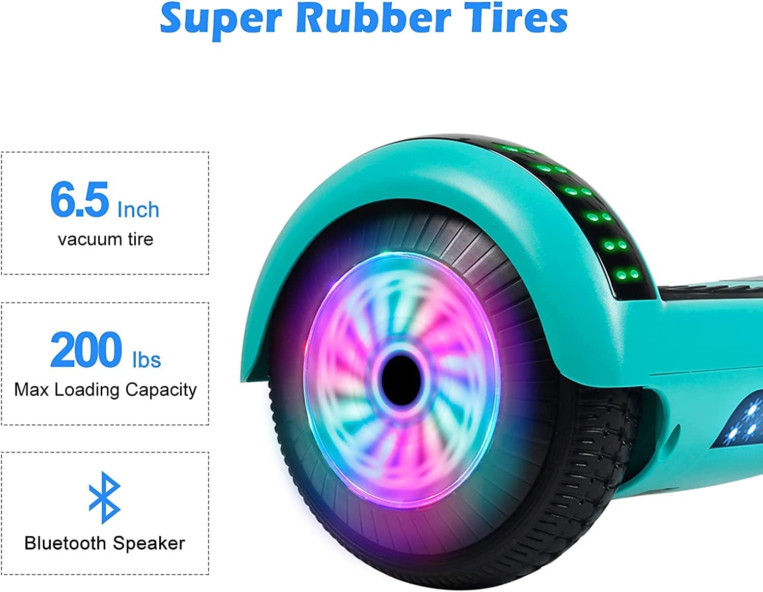 6.5" Self Balancing Electric Scooter Hoverboard K430
