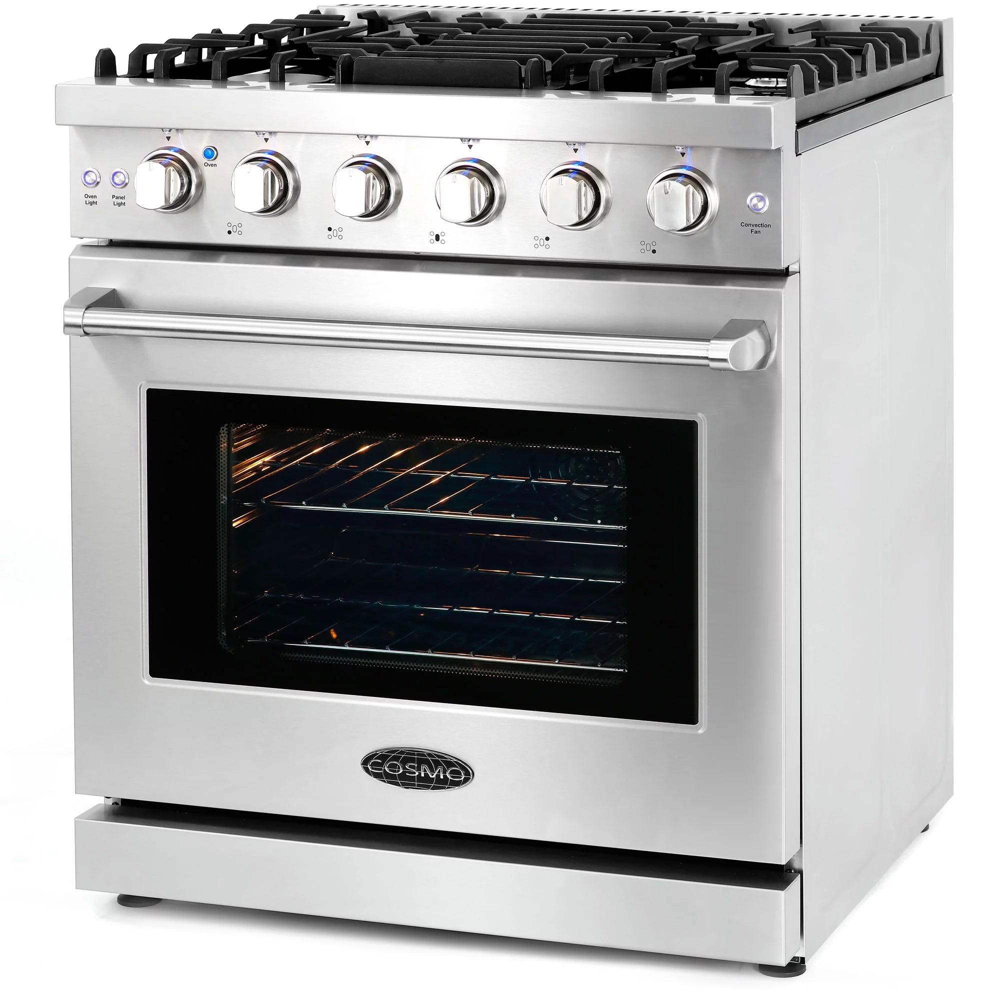 2 Piece Kitchen Appliance Package with Gas Range & French Door Refrigerator S153583
