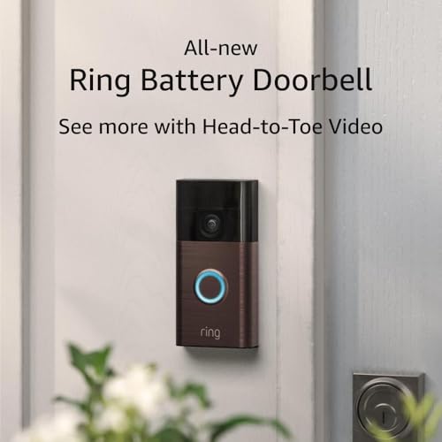 Satin Nickel Battery Doorbell X386