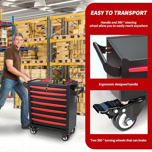 5 Drawer Metal Rolling Tool Chest R87839