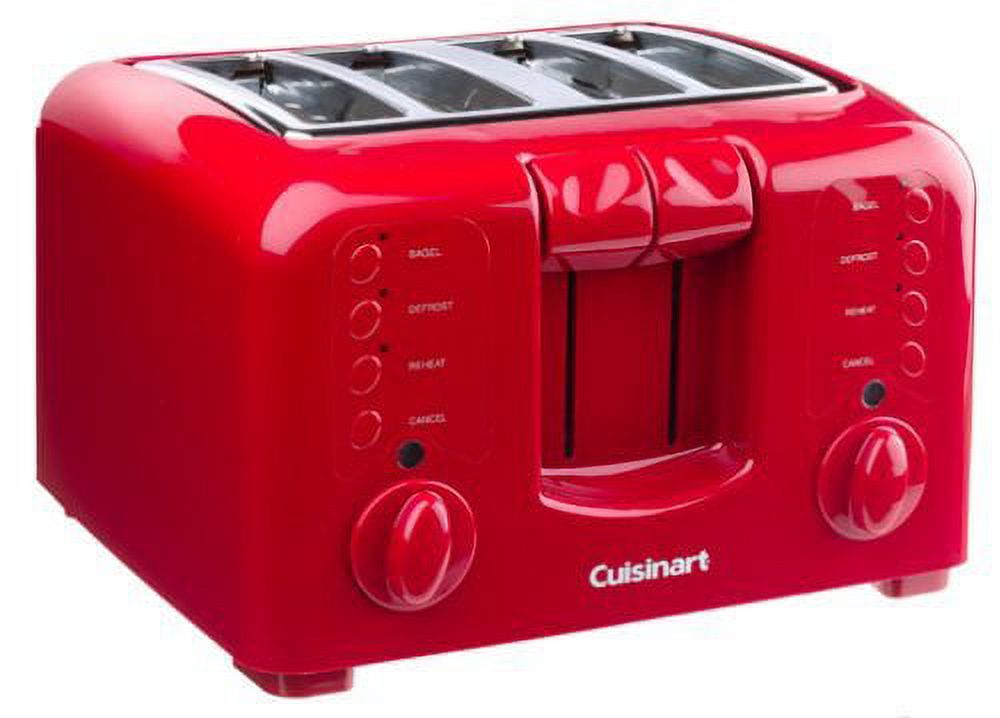 Red 4-Slice Toaster H80778