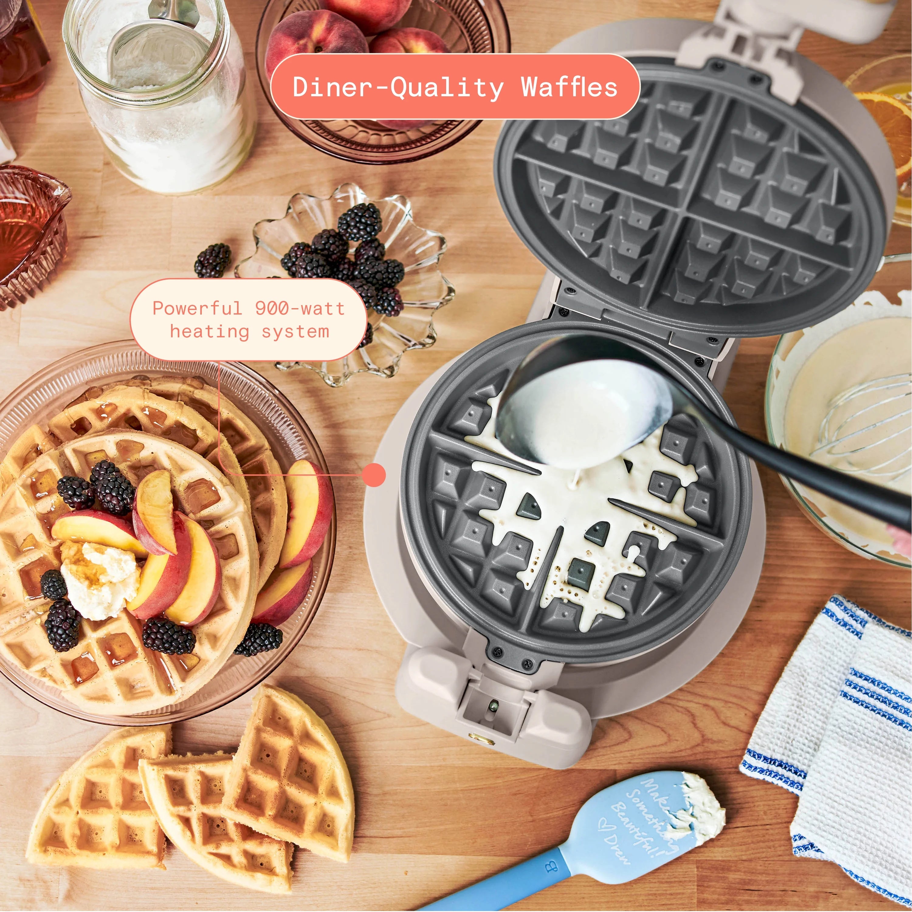 Rotating Belgian Waffle Maker B3213