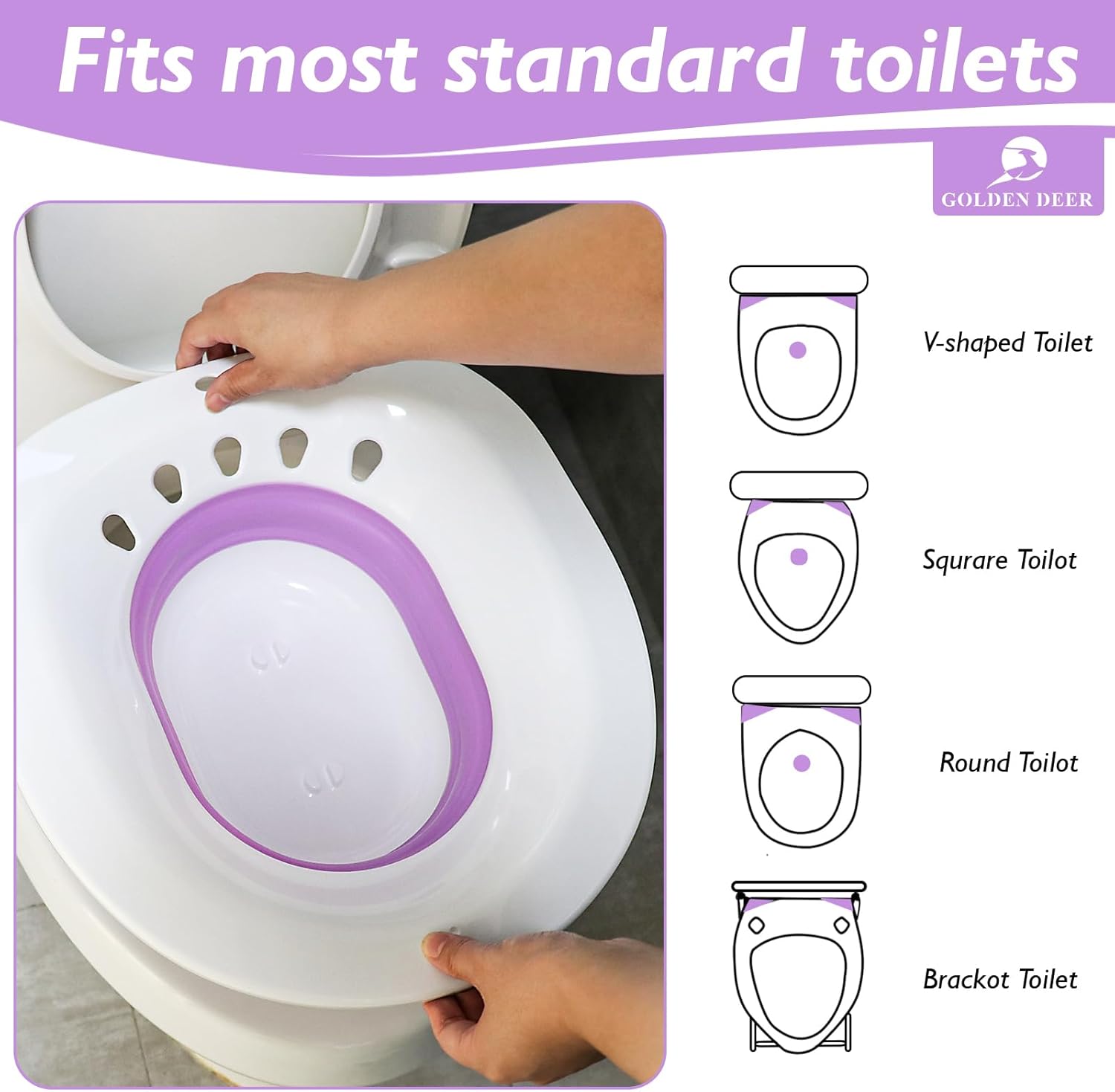 Sitz Bath for Toilet Seat O919328