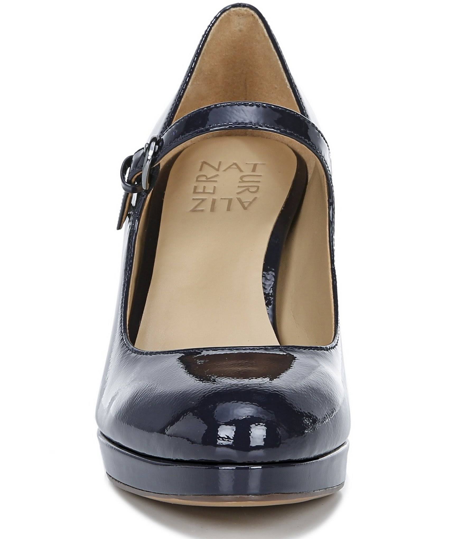Navy Patent Mary Janes O54181