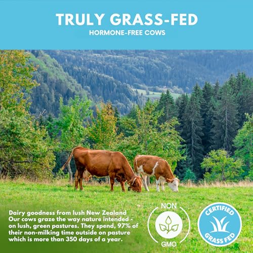 Unflavored Grass Fed Whey Isolate Protein Powder 5lb H35773