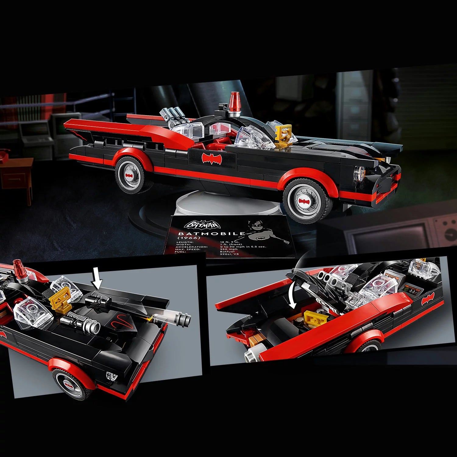 Batmobile Building Toy (345 Pieces) Q733438