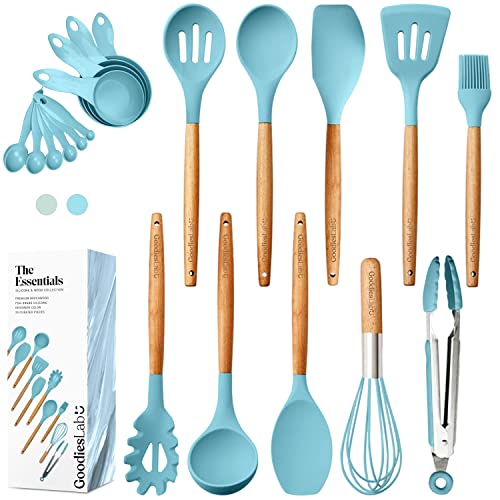 20pcs Silicone Kitchen Utensils Set Nonstick Heat Resistant R7763