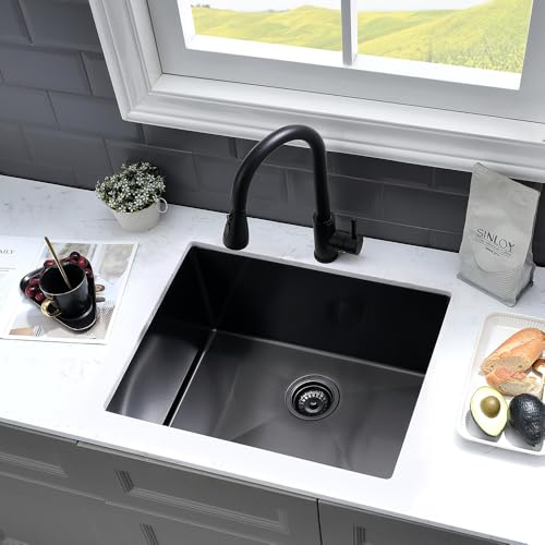 Stainless Steel Undermount Laundry Sink 23x18x13 16 Gauge Single Bowl B3910