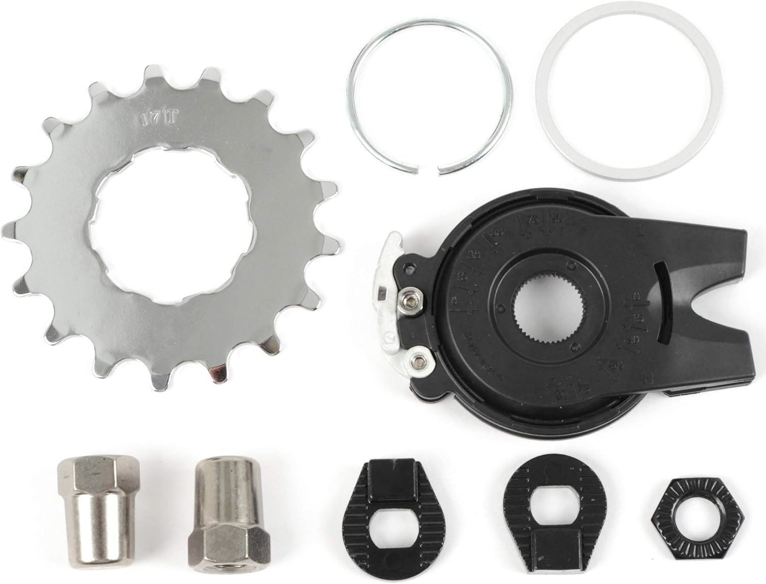 Black 32h Internal Gear Bicycle Rear Hub P234129