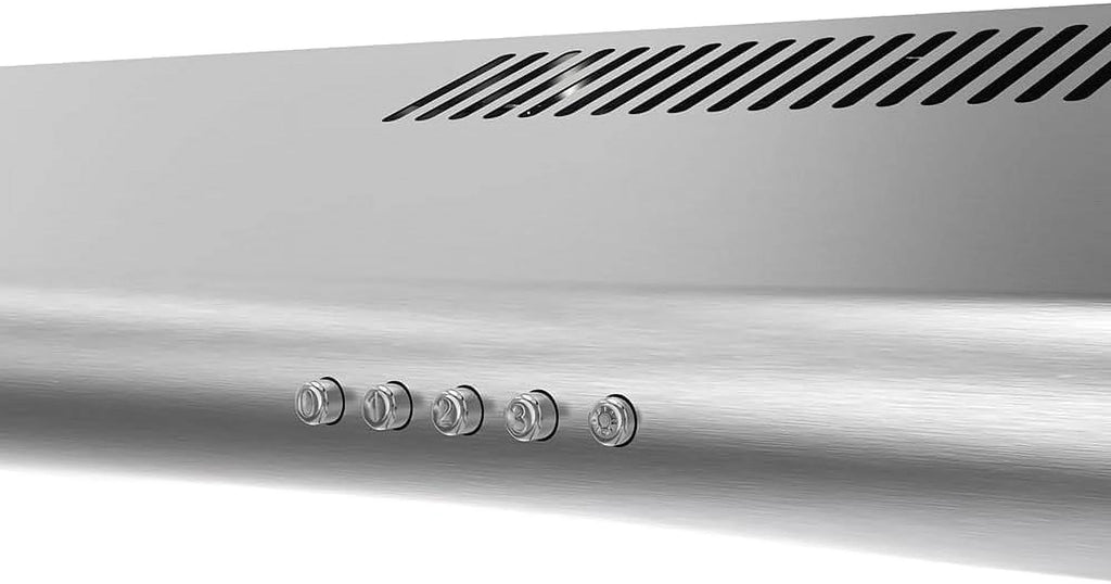 30 in. Ductless Undermount Range Hood in Brushed Stainless Steel with Mesh Filters F271323