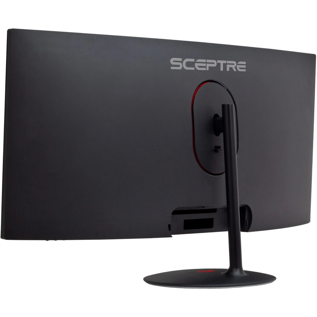 34" Curved Screen Gaming LCD Monitor, 21:9, Black O19353